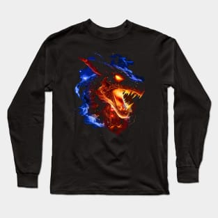 Cosmic Fire Dragon V1 Long Sleeve T-Shirt